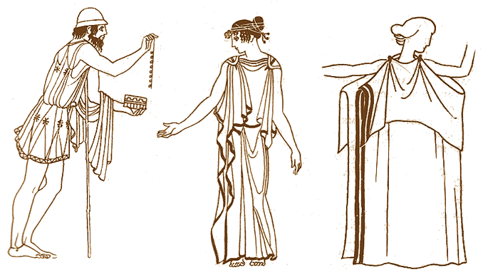 Древнегреческая одежда.